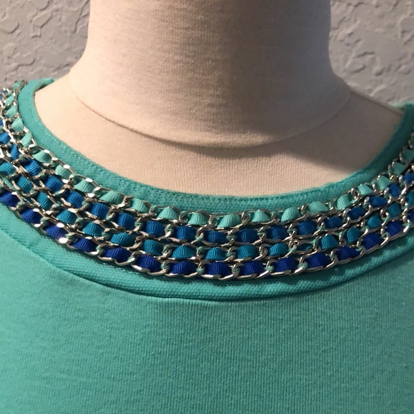 Green Rafaela Top - Picture 2 of 4